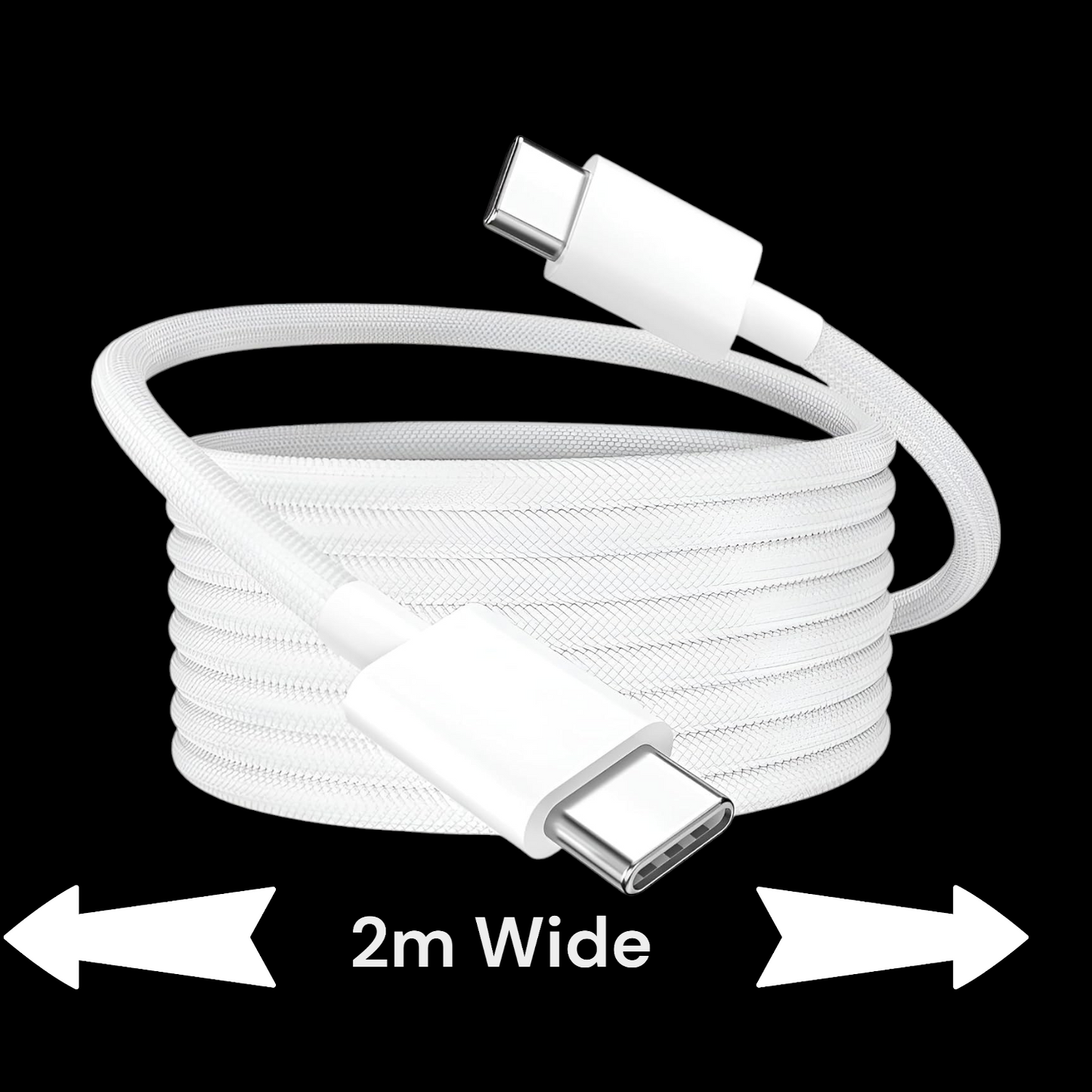 Braided Charging Cable - 2 Meter