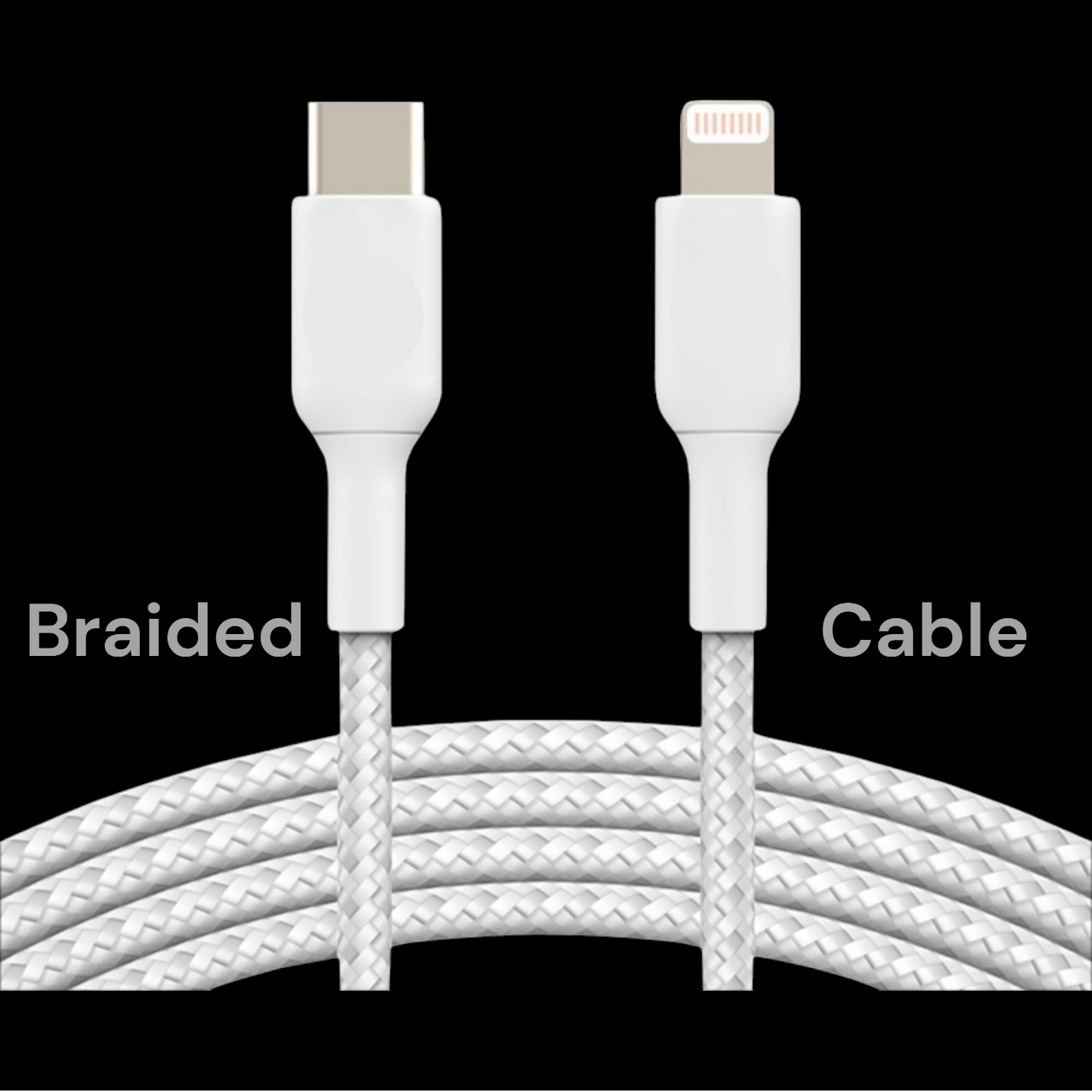 Braided Charging Cable - 2 Meter
