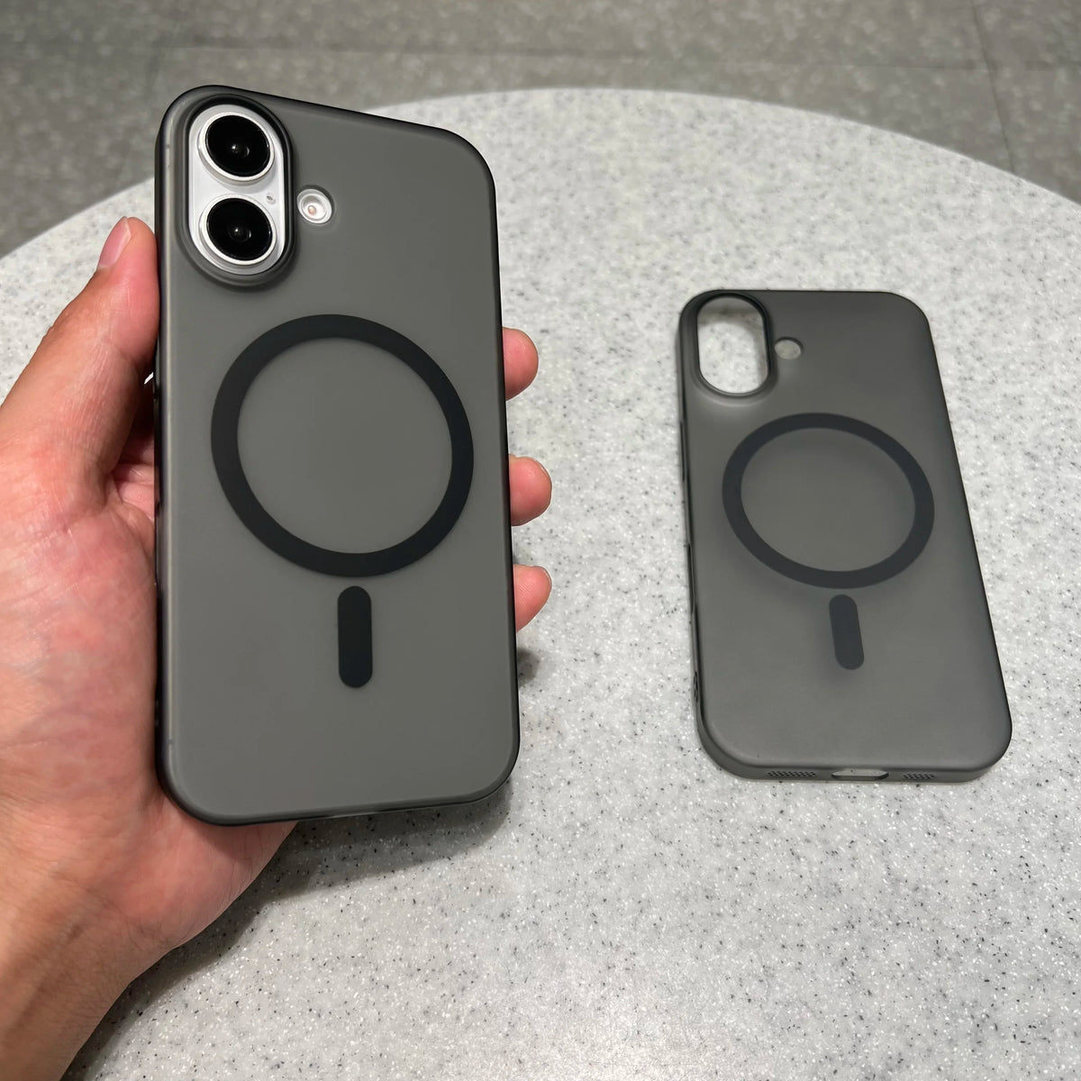 Paper Thin Matte Black Magsafe Case